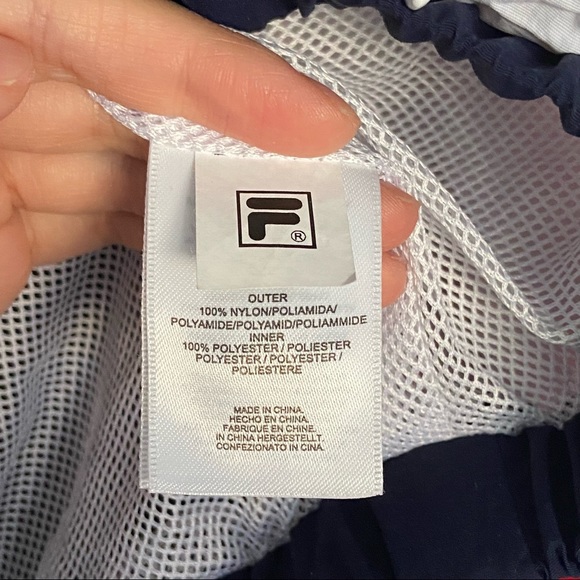 Fila Lightweight Windbreaker Quarter Zip - Picture 4 of 4